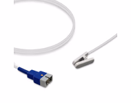 Compatible Adult Ear Clip SpO2 Sensor 3.0m (comparable to Nellcor D-YSE (3.0m), Technology: OxiMax) Reusable SKU: SS-001XC-AE30