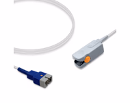 Compatible Adult Finger Clip SpO2 Sensor 3.0m (comparable to Nellcor DS100A (3.0m), Technology: OxiMax) Reusable SKU: SS-001XC-AF30