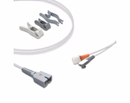 Compatible Vet Multi-Y SpO2 Sensor 1.0m (Technology: Nellcor Oxismart) with L, M and S Lingual clips SKU: SS-001-VT10