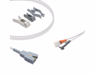 Compatible Vet Multi-Y SpO2 Sensor 1.0m (Technology: Masimo LNCS) with Large, Medium and Small sizes clips SKU: SS-005RB-VT10