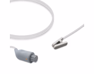 Compatible Adult Ear Clip SpO2 Sensor 3.0m (comparable to Datex Ohmeda TS-E4-N) Reusable SKU: SS-014-AE30