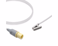 Compatible Adult Ear Clip SpO2 Sensor 3.0m (for use with Hellige, Technology: Nellcor Oxismart) Reusable SKU: SS-021-AE30