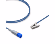 Compatible Adult Ear Clip SpO2 Sensor 2.0m (comparable to Philips M1194A, Technology: Fast) Reusable SKU: SS-024-AE20