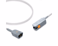 Compatible Adult Finger Clip SpO2 Sensor 0.6m (comparable to Nihon Kohden TL-201T1) Reusable SKU: SS-043-AF06
