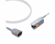 Compatible Adult Finger Clip SpO2 Sensor 1.6m (comparable to Nihon Kohden TL-201T) Reusable SKU: SS-043-AF16
