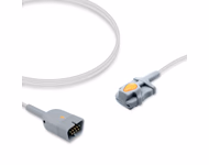 Compatible Pediatric Soft Tip SpO2 Sensor 1.6m (for use with Nihon Kohden) Reusable SKU: SS-043-PS16