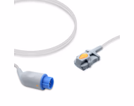 Compatible Pediatric Soft Tip SpO2 Sensor 3.0m (for use with Schiller, Technology: Nellcor Oxismart) Reusable SKU: SS-049-PS30
