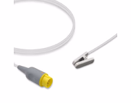 Compatible Adult Ear Clip SpO2 Sensor 3.0m (for use with MEK, Technology: Nellcor Oxismart) Reusable SKU: SS-080-AE30