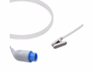 Compatible Adult Ear Clip SpO2 Sensor 3.0m (for use with Emtel, Technology: Nellcor Oxismart) Reusable SKU: SS-088-AE30