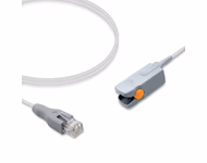 Compatible Adult Finger Clip SpO2 Sensor 3.0m (comparable to Mediaid POX020-105) Reusable SKU: SS-090-AF30