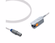 Compatible Adult Finger Clip SpO2 Sensor 3.0m (for use with Petas) Reusable SKU: SS-129-AF30