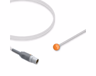 Compatible Adult Skin Surface Temperature Probe 3.0m (comparable to Siemens 5204669) Reusable, 9.0mm Probe Disc SKU: TS-DG-AS30