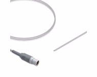 Compatible Pediatric General (Oral/Rectal) Temperature Probe 3.0m (comparable to Siemens 5204651) Reusable, 3.2mm Probe Tip SKU: TS-DG-PG30