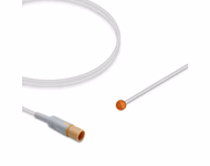 Compatible Pediatric/Neonate Skin Surface Dual-Pin 400 Series Temperature Probe 3.0m (for use with Philips) Reusable, 6.0mm Probe Disc SKU: TS-PH-PS30