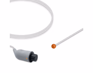Compatible Pediatric/Neonate Skin Surface Temperature Probe 3.0m (for use with Artema S&W) Reusable, 6.0mm Probe Disc SKU: TS-SW-PS30