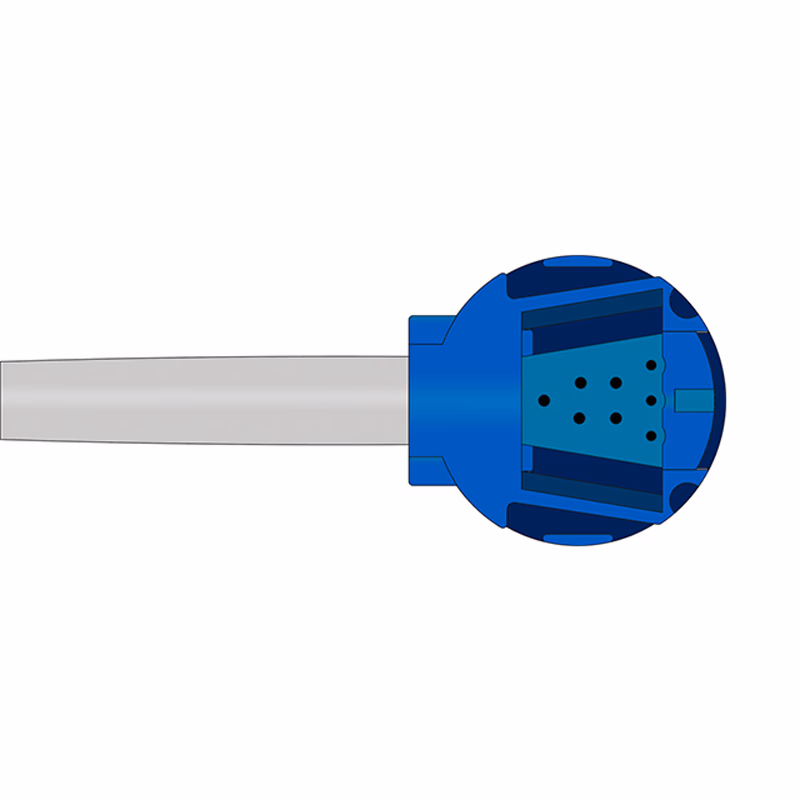 Compatible SpO2 Adapter Cable 2.4m (comparable to GE Healthcare OXY-OL3, used with Oxytip Sensors) Reusable SKU: SA-011-24OT