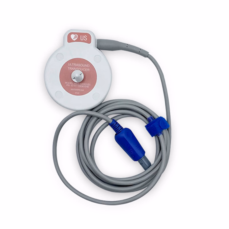 New Original Ultrasonic Transducer - Edan 02.01.109301 8 ultrasound crystals, 1MHz, pink label SKU: 02.01.109301
