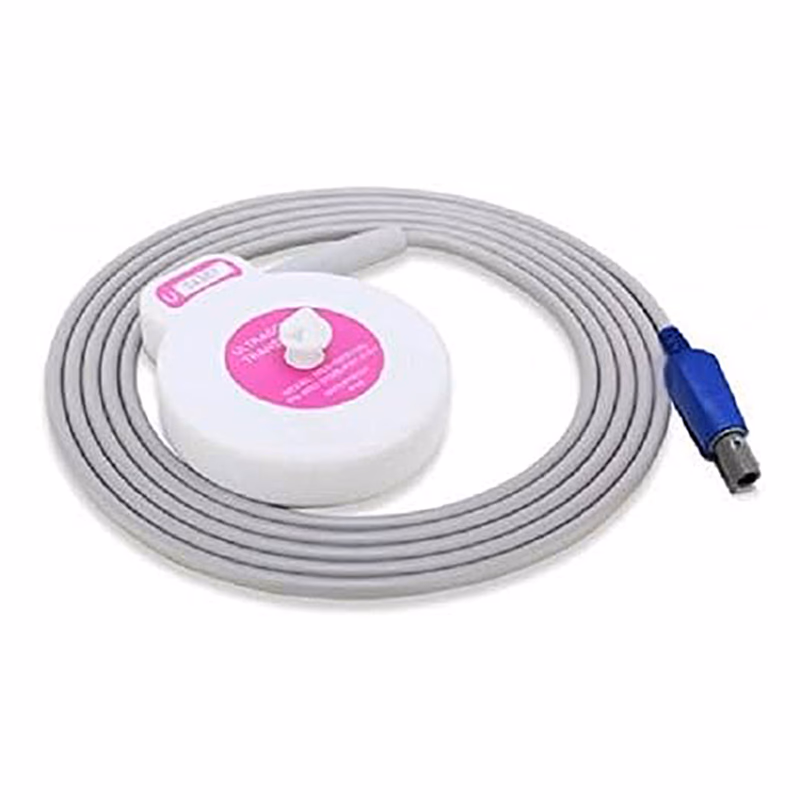 New Original Ultrasonic Transducer - Edan 02.01.210258 12 ultrasound crystals, 1MHz. purplo labelcable,4pin SKU: 02.01.210258