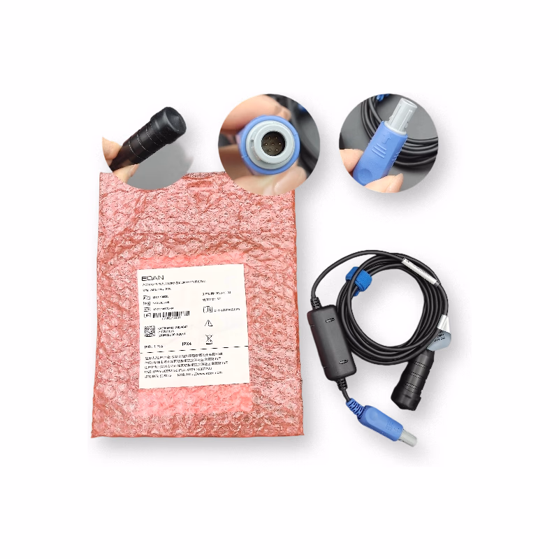 New Original Doppler Probe 2 MHz - Edan 12.01.106035 Black,7-pin SKU: 12.01.106035