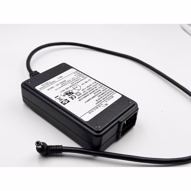 Re-Certified Original Power Adapter - GE Healthcare 2018859-001 Input: AC 100-240V, 1A, 50/60Hz,, Output: 12V DC, 1A, 12W, for use with GE Carescape v100 SKU: 2018859-001C