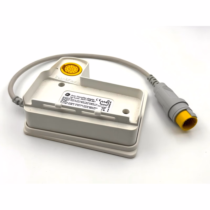 Re-Certified Original Solar CapnoFlex Adapter - GE Healthcare 2027759-001 1 unit/pack SKU: 2027759-001C