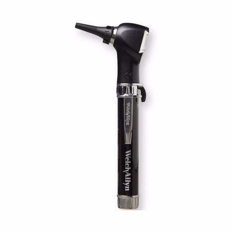 New Original Pocket Junior 2.5 V Halogen Otoscope - Welch Allyn 22841 AA-Battery Handle, Soft Storage Case, Batteries Not Included SKU: 22841