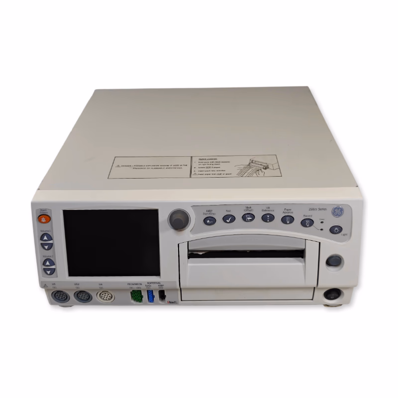 Re-Certified Original Maternal/Fetal Monitor - GE Corometrics 259CX, SpO2 technology: Masimo Dual US,Toco, M/F ECG,Masimo SpO2, NIBP SKU: 259CX-C-C