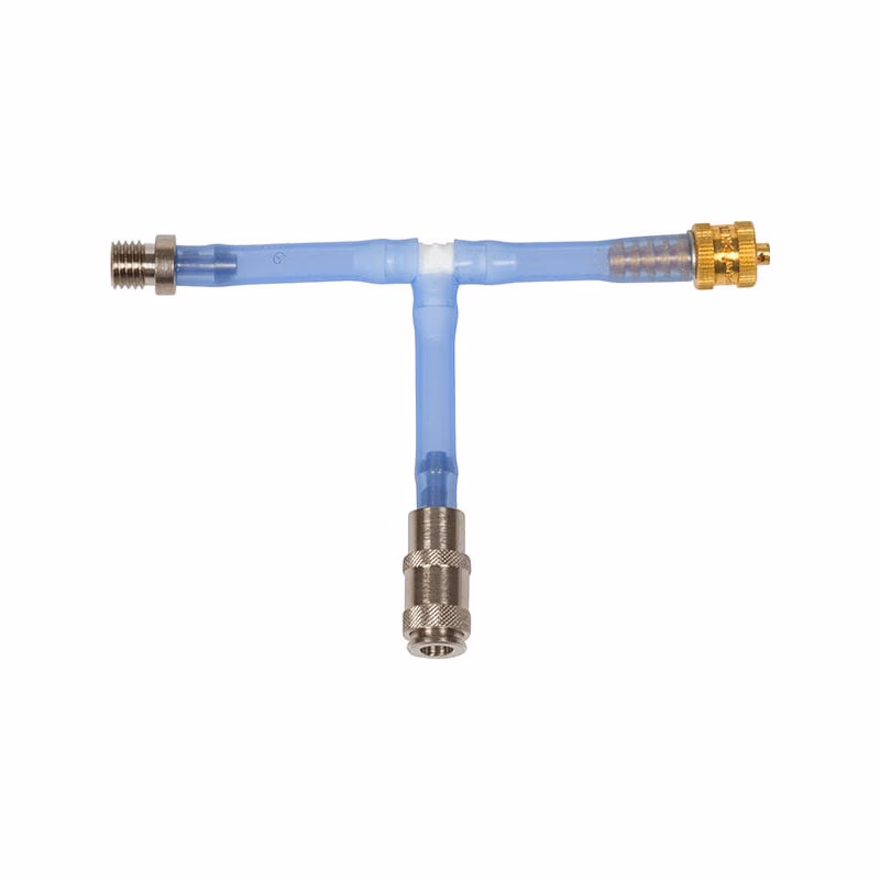 New Original NIBP Hose Tubing Adapter - Pronk Technologies 501-0102 A threaded screw-on connector(DINAMAP/CRITIKON Style Adapter), used on GE CRITIKON and Welch Allyn monitors. SKU: 501-0102