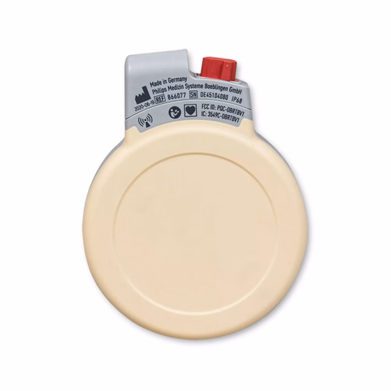 New Original CL ECG/IUP Transducer - Philips 866077 with connector formaternal ECG, fetal ECG, or IUPmeasurement. For use with the Avalon CL base station 866074. SKU: 866077