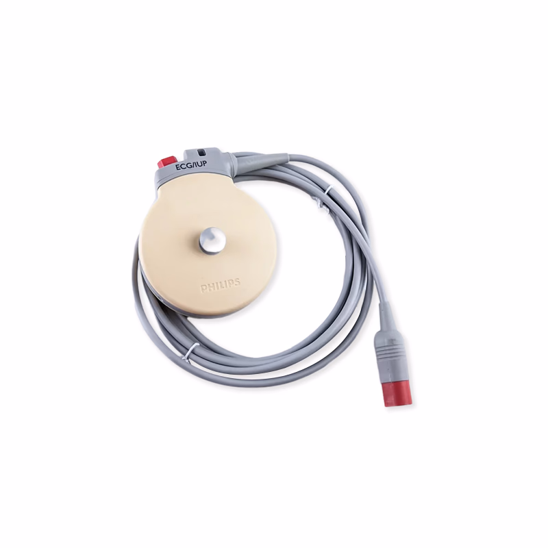New Original ECG/IUP Transducer - Philips 867247 Avalon ECG/IUP Transducer allows measurement of fetal/maternal ECG and intrauterine pressure. It combines relaibility and flexibility into one Transducer allowing you to monitor internal or external fetal/maternal measurements conveniently. SKU: 867247