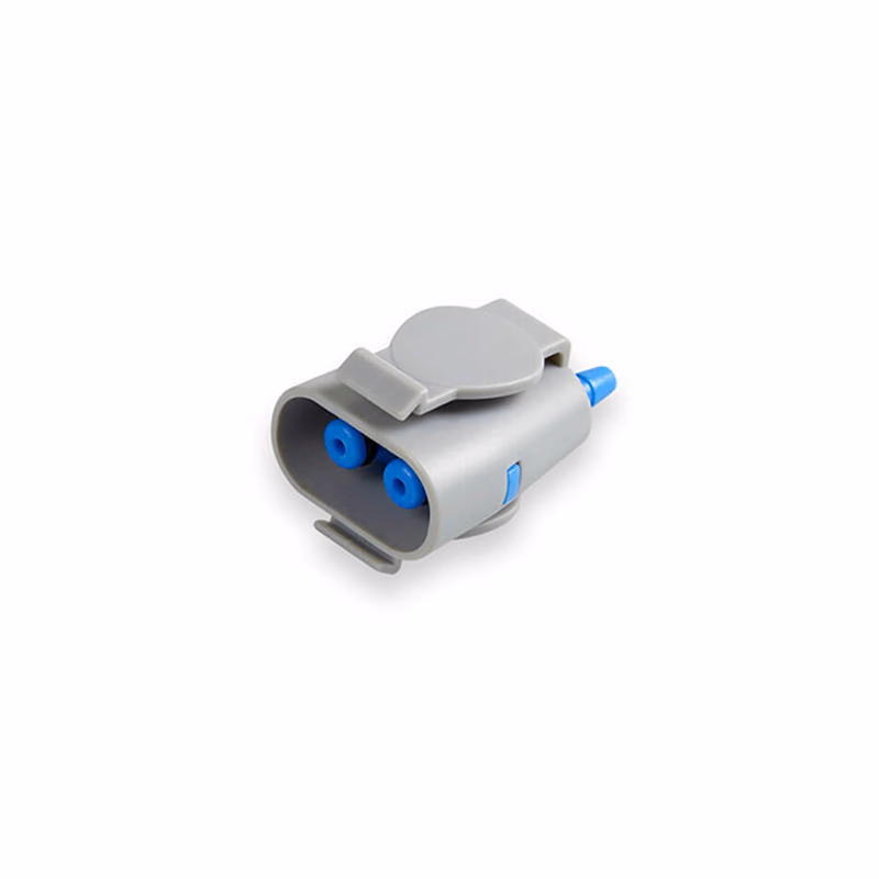Compatible BP Connector Gray Shroud 4.5mm (comparable to GE Healthcare 330073)  SKU: BPC16