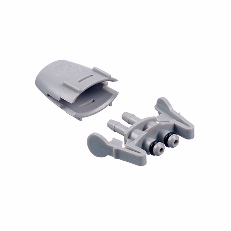 Compatible BP Connector WA Gray 2-Tube 4.5mm (for use with Welch Allyn) SKU: BPC24