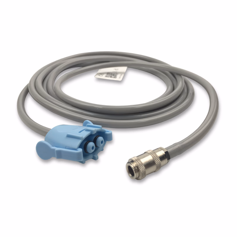 Compatible Adult/Pediatric 1-Tube BP Air Hose, 2.5m (comparable to Welch Allyn Blue, use with: 1-Tube Bayonet Cuff)  SKU: BPH-AS25-39-02M