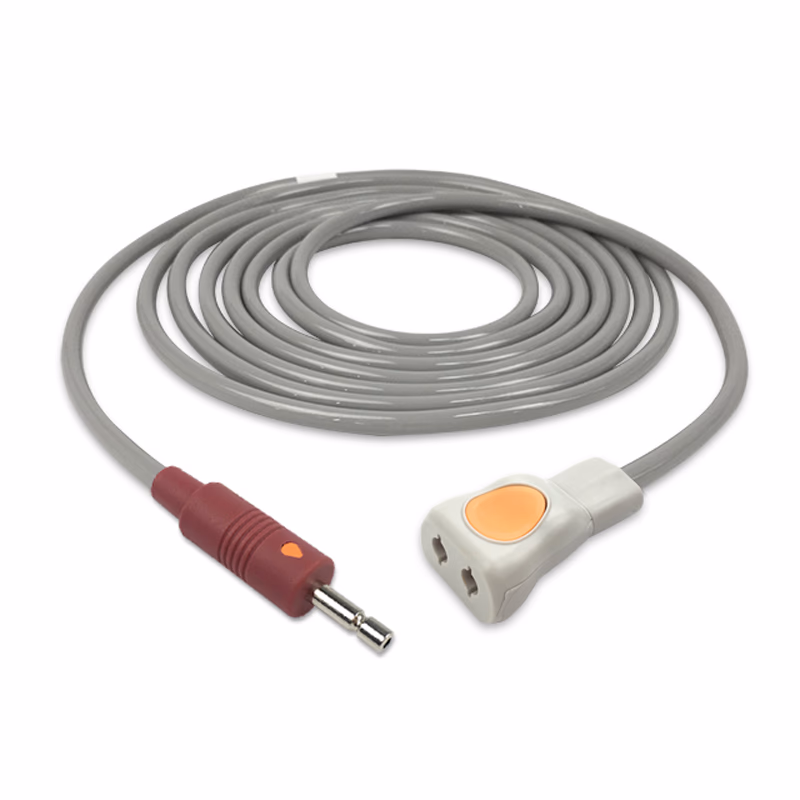 Compatible Adult/Pediatric 1-Tube BP Air Hose, 3.0m (for use with Philips, use with: 2-Tube DINACLICK Cuff) SKU: BPH-AS30-062Z-31