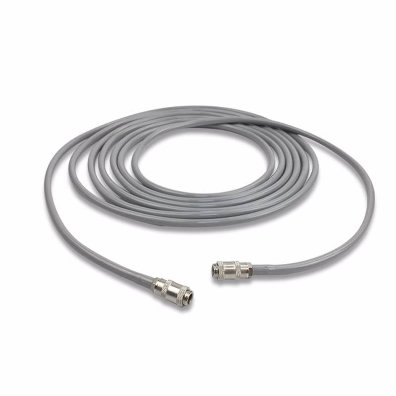 Compatible Adult/Pediatric 1-Tube BP Air Hose, 3.5m (with: Rectus Recept, use with: 1-Tube Bayonet Cuff)  SKU: BPH-AS35-02M-02M