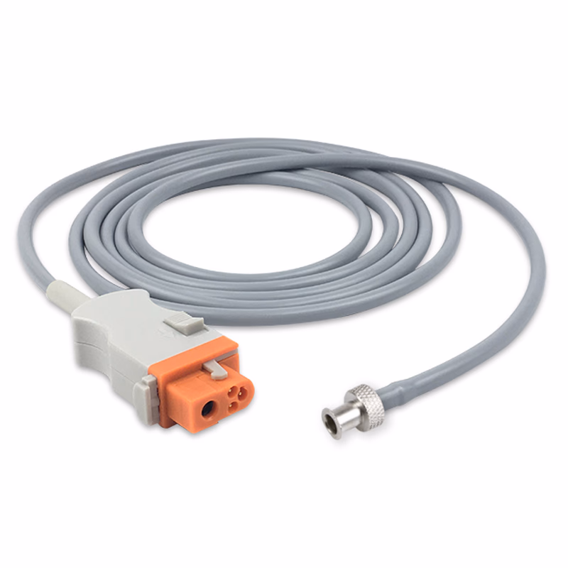 Compatible Adult/Pediatric 1-Tube BP Air Hose, 3.5m (comparable to Fukuda Denshi OA-80APL3.5, use with: 1-Tube Female Lock Luer Cuff) SKU: BPH-AS35-47-19