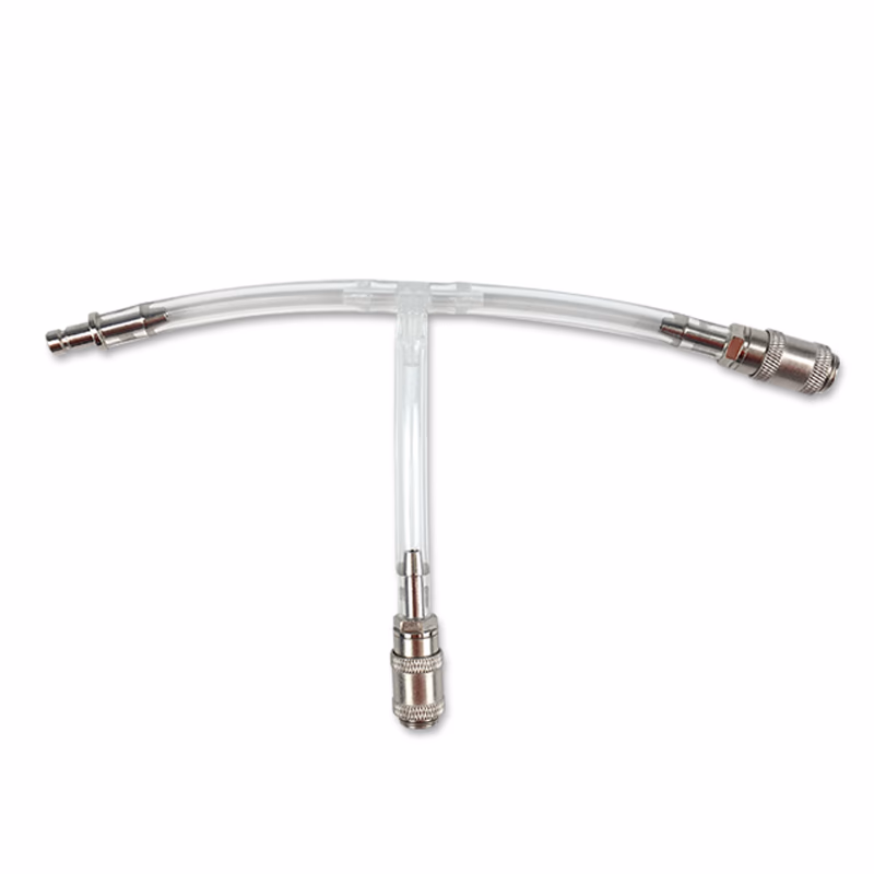 Compatible NIBP Connectors  (comparable to: Pronk Technologies 501-0105) Reusable, 1 Pc / Bag SKU: BPTA-T-02M-01M02M