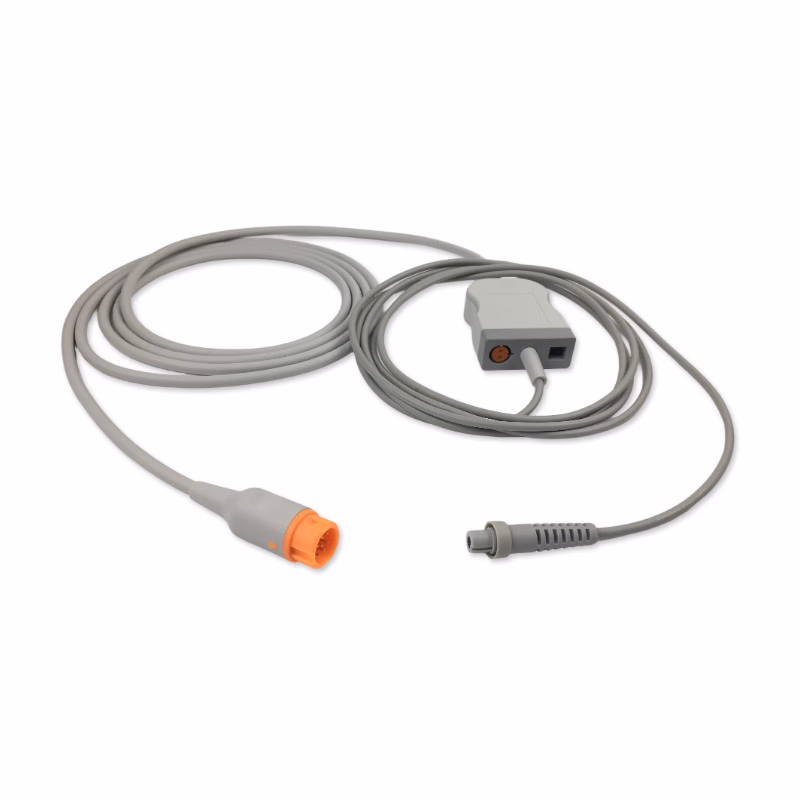 Compatible Cardiac Output Cables (comparable to Philips M1643A) Reusable, 1 pcs / bag SKU: COCA-PH-48