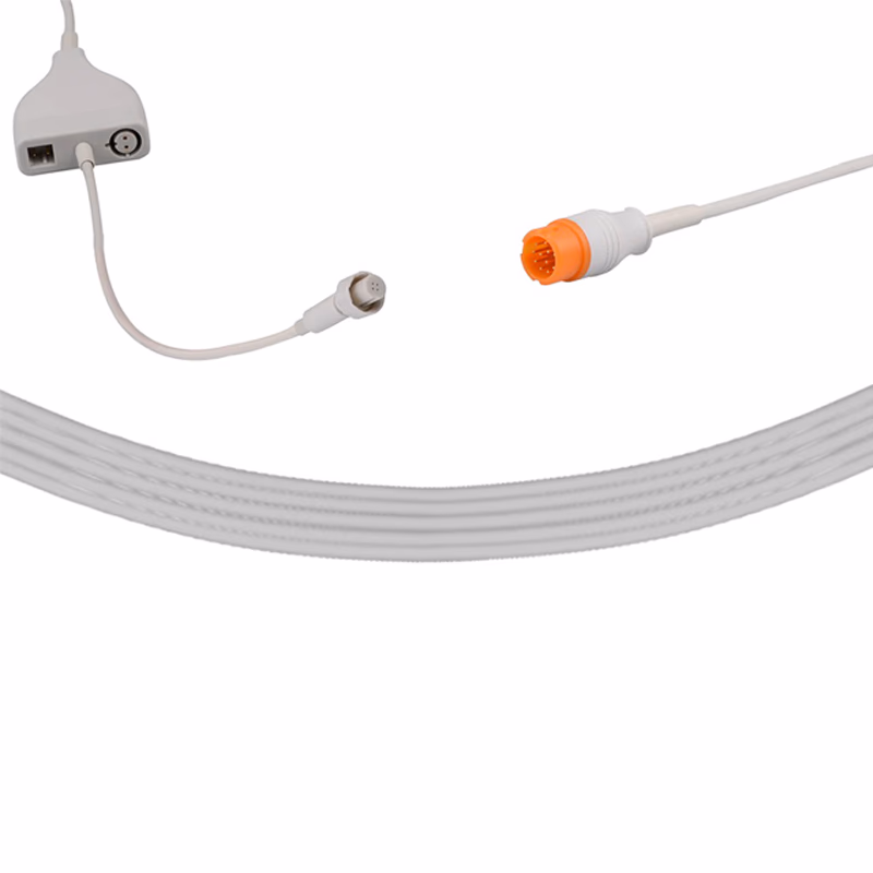 Compatible Cardiac Output Cable 4.8m (comparable to: Philips M1643A) Reusable, 1 Pc / Bag SKU: COCB-PH-48