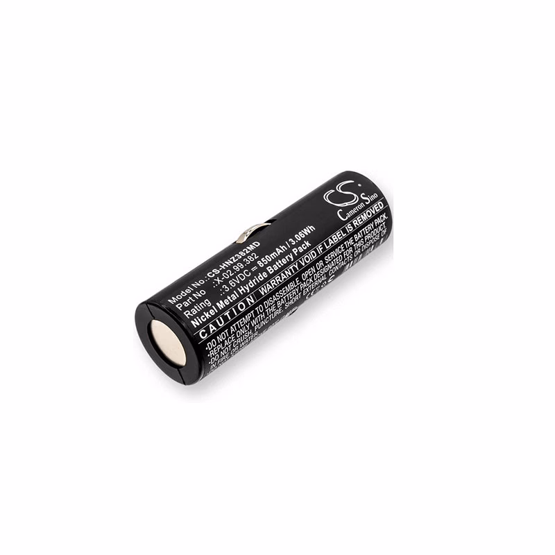 Compatible Ni-MH Battery, 3.6V, 850mAh (comparable to Heine X-02.99.382) for Heine Beta Handles,Heine ophthalmoscope Beta 200,200S,Heine Short F.O. Laryngoscope Handle SKU: CS-HNZ382MD