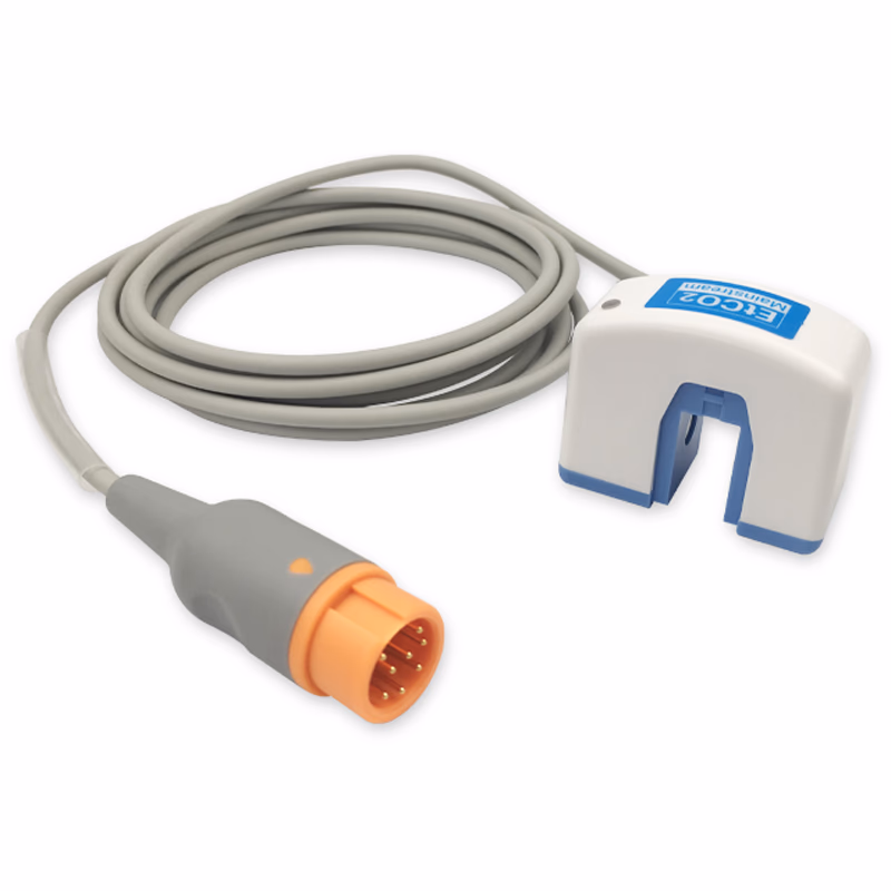 Compatible Mainstream EtCO2 Transducer 2.5m (comparable to Mindray 0010-21-42760)  SKU: CTM-MR01