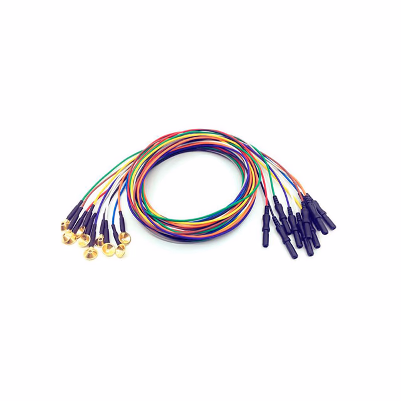 Compatible EEG Leadwire (comparable to: Mindray 040-001598-00) Reusable, 1 Set / Bag SKU: EEG-D10-150S1