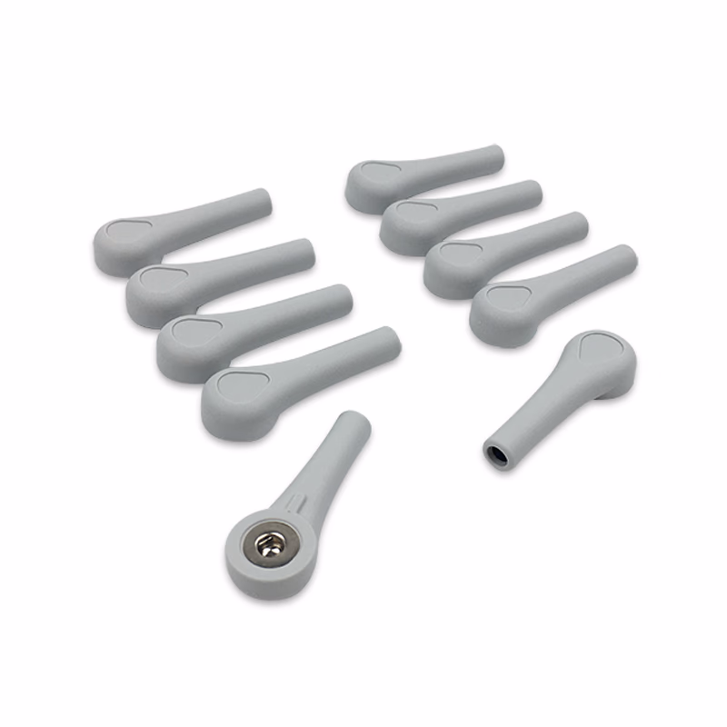 Compatible EKG Adapter, Banana 4mm Female Socket >> Snap end  SKU: EKA-BS-10