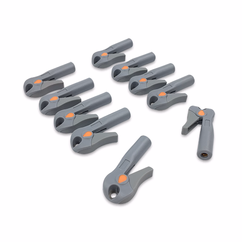 Compatible EKG Adapter, Needle 3mm Female Socket>> Grabber end 10 pcs/bag SKU: EKA-NG-10