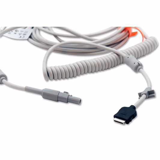Compatible EKG Patient Interface Cable 4.6m, for CAM14 module (comparable to: GE Healthcare 2016560-003) Replacement: 4.6m, for CAM14 module, CASE SKU: EKT-GE-CAM14