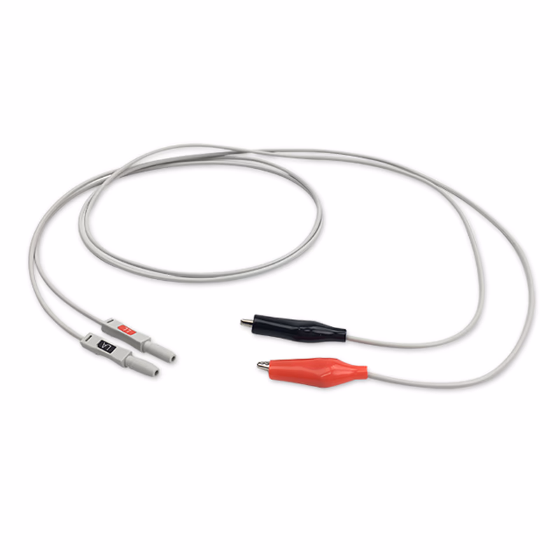 Compatible 2-lead ECG Leadwire Molded 0.9m AHA (comparable to sunstim puls 8-1051-79) Reusable, Unshielded SKU: EL-D2-90C-A