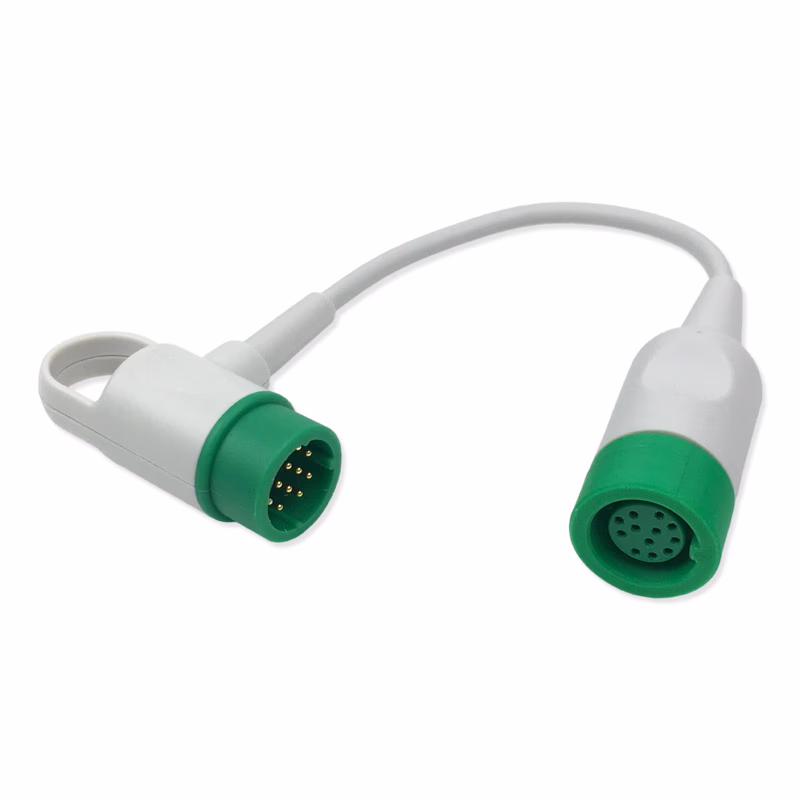 Compatible ECG Adapter (comparable to MAGUIRE Enterprices ME590030K5P), 0.25m Mindray adapted to LifePak LP12, LP15, LP20, LP20e with Code Management Module SKU: ETA-5039-016