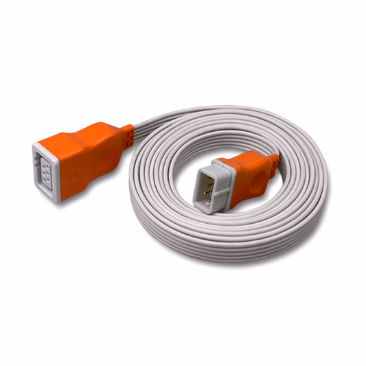 Compatible ECG Adapter (comparable to Covidien 33145) Disposable, used with Covidien/Kendall SKU: ETD-CV-CV5
