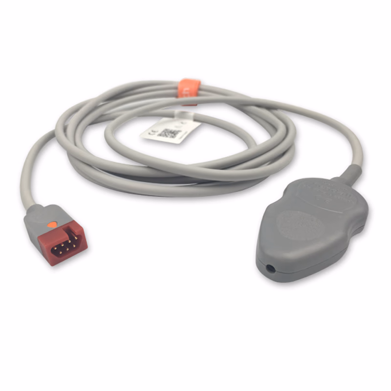 Compatible Fetal Leg Plate (DECG) Cable (2.5m) (comparable to Philips FCB308, Used with Kendall Spiral Electrodes) SKU: FDELA-PH01-SKE