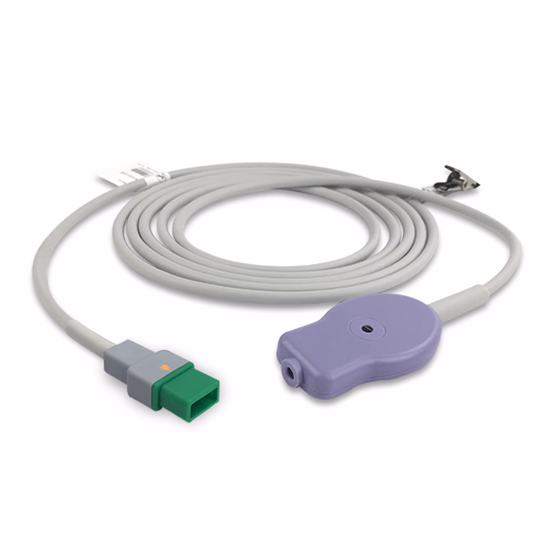 Compatible Fetal Leg Plate (DECG) Cable (2.5m) (for use with Spacelabs, Used with Kendall Spiral Electrodes) SKU: FDELA-SL01-SKE